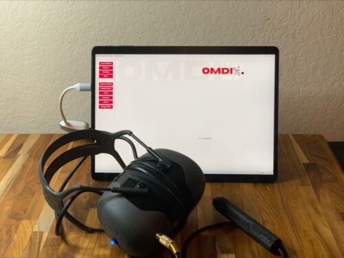 Audiometry Frequency range 125Hz, 250Hz, 500Hz, 750Hz, 1000Hz, 1500Hz, 2000Hz 3000Hz, 4000Hz, 6000Hz, 8000Hz Pure Tone Test Manual Test Automatic Test Signals Steady, Pulse, and Warble Sound Pressure Level Range: -10db to 110db Level Steps: 5db Power Supply Via USB Port on PC MDA NBR Audiometer Standard Package RaioEAR IP30 Insert Phones 3M Logo Peltor X5A Integrated Passive Ear Muffs Padded Headset Carry Bag Heavy Duty Patient Resonse Switch 100 x 3M Logo Eartips OccuPlus with the AudioPlus Audiometry Software Module Optional Active noise monitoring microphone Standards IEC 60601-1:2005, Class II, Type B IEC 60601-1-2:2017, Class A IEC 60645-1:2012, Type 4 ANSI S3.6-2010, Type4